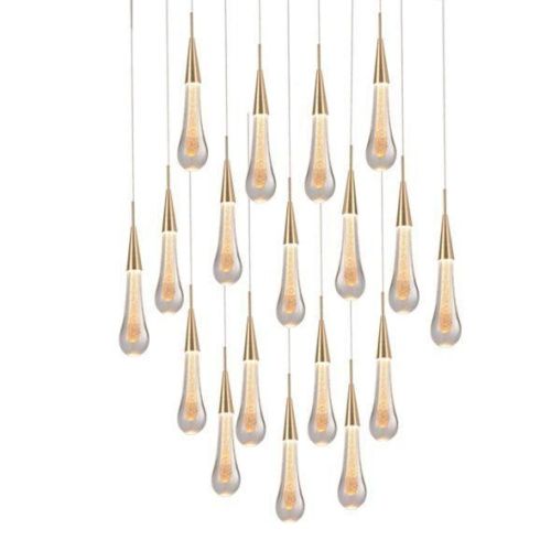 Подвесная светодиодная люстра Kink Light Асмер 07861-18A,33 