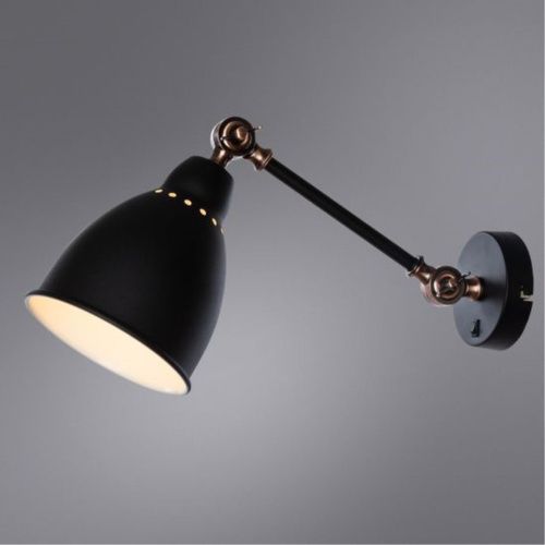 Спот Arte Lamp Braccio A2054AP-1BK  фото 7