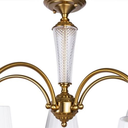 Потолочная люстра Arte Lamp Gracie A7301PL-5PB  фото 4