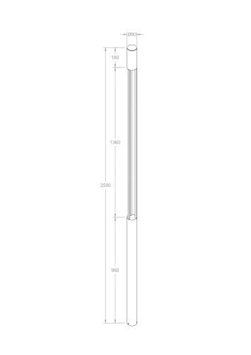 Садово-парковый светильник Outdoor O427FL-L30GF3K  фото 2