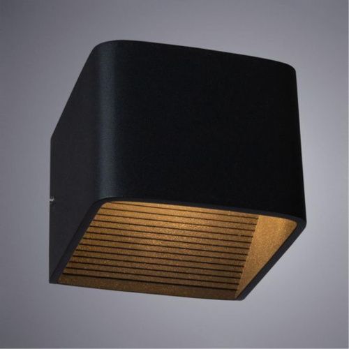Настенный светодиодный светильник Arte Lamp Scatola A1423AP-1BK  фото 2
