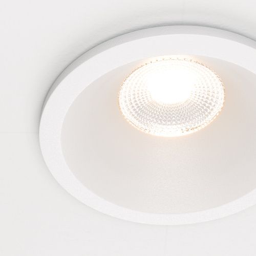 Встраиваемый светодиодный светильник Maytoni Technical Zoom Dim Triac DL034-01-06W3K-D-W  фото 3