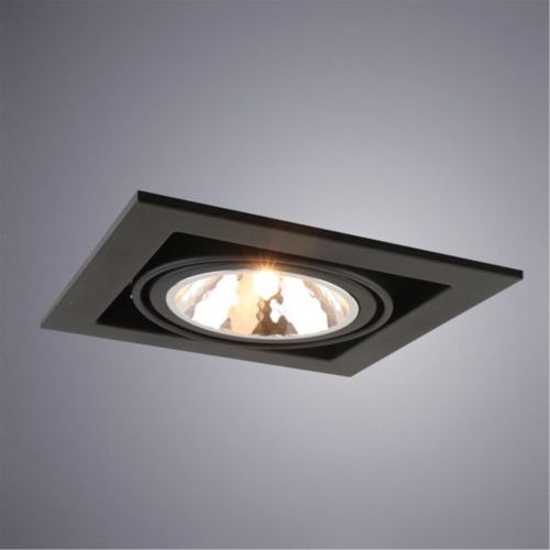 Встраиваемый светильник Arte Lamp Cardani Semplice A5949PL-1BK  фото 2