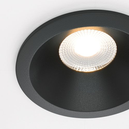 Встраиваемый светодиодный светильник Maytoni Technical Zoom Dim Triac DL034-L12W3K-D-B  фото 3