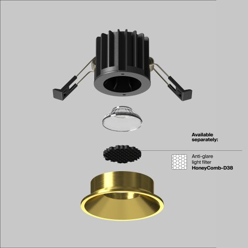 Встраиваемый светильник Technical DL058-7W3K-BS  фото 11