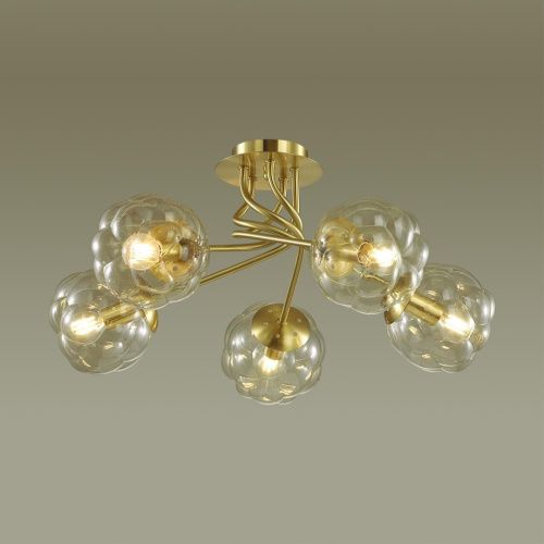 Потолочная люстра Lumion Moderni Breana 4556/5C  фото 2