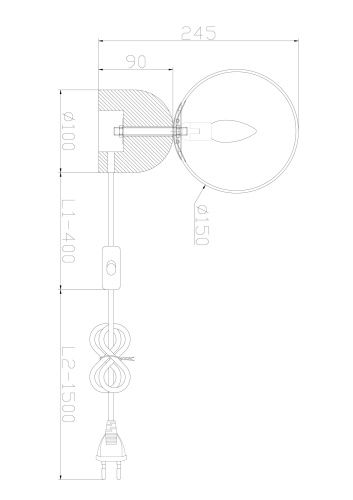 Настольный светильник Freya FR5288TL-01B1  фото 2