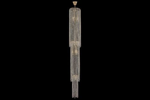 Подвесная хрустальная люстра Arti Lampadari Stella E 1.3.20.105 G  фото 3