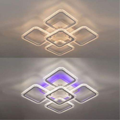 Потолочная светодиодная люстра Arte Lamp Splash A2534PL-90WH  фото 3