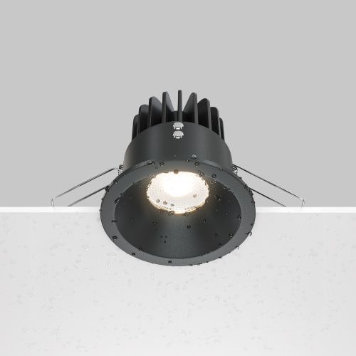 Встраиваемый светодиодный светильник Maytoni Technical Zoom Dim Triac DL034-L12W3K-D-B  фото 5