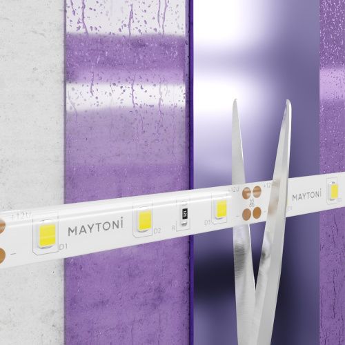Светодиодная влагозащищенная лента Maytoni Technical 7,2W/m холодный белый 5M 20006  фото 5