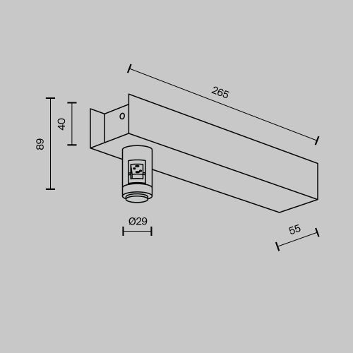 Комплектующие для трековой системы Technical TRA155CW-BB-BS  фото 2