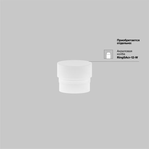 Трековый светильник Technical TR032-2-5W4K-M-BW  фото 6