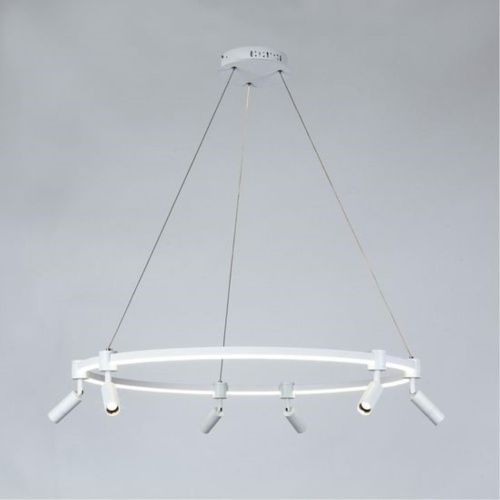 Подвесная светодиодная люстра Arte Lamp Ring A2186SP-1WH  фото 5