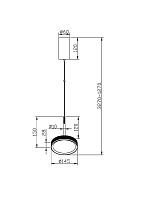 Подвесной светильник Maytoni MOD041PL-L15WG3K 