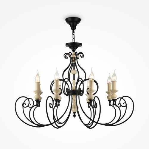 Подвесная люстра Maytoni Karina H631-PL-08-B  фото 3