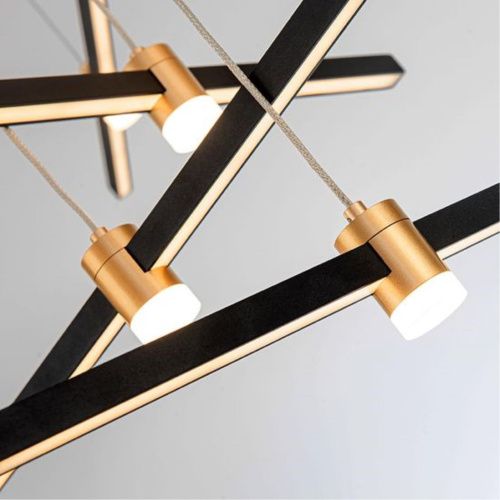 Подвесной светодиодный светильник Arte Lamp Errai A2195SP-5BK  фото 3