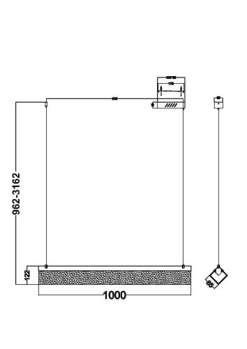 Подвесной светильник Maytoni MOD250PL-L36BS3K  фото 2
