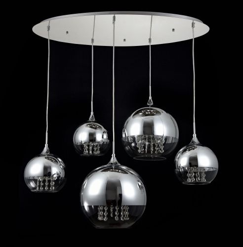 Подвесная люстра Maytoni Fermi P140-PL-170-5-N  фото 4