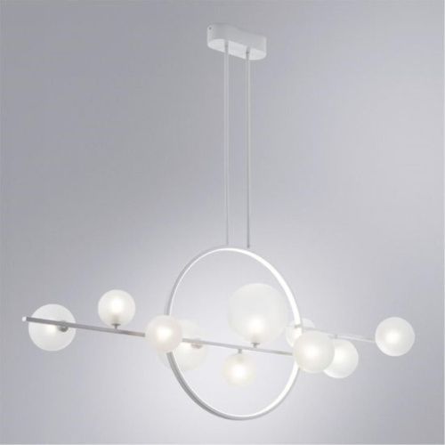 Подвесная светодиодная люстра Arte Lamp Saturn A7790SP-75WH  фото 2