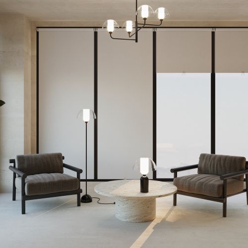 Напольный светильник (торшер) Maytoni MOD177FL-01B  фото 6