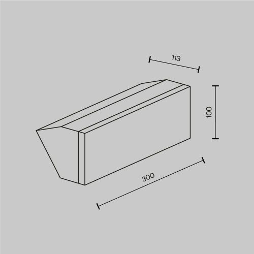 Настенный светильник (бра) Outdoor O436WL-L20GF3K  фото 7