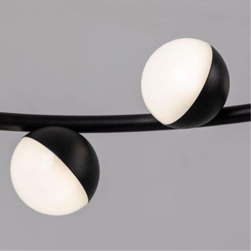Подвесная светодиодная люстра Arte Lamp Dexter A3619SP-18BK  фото 3